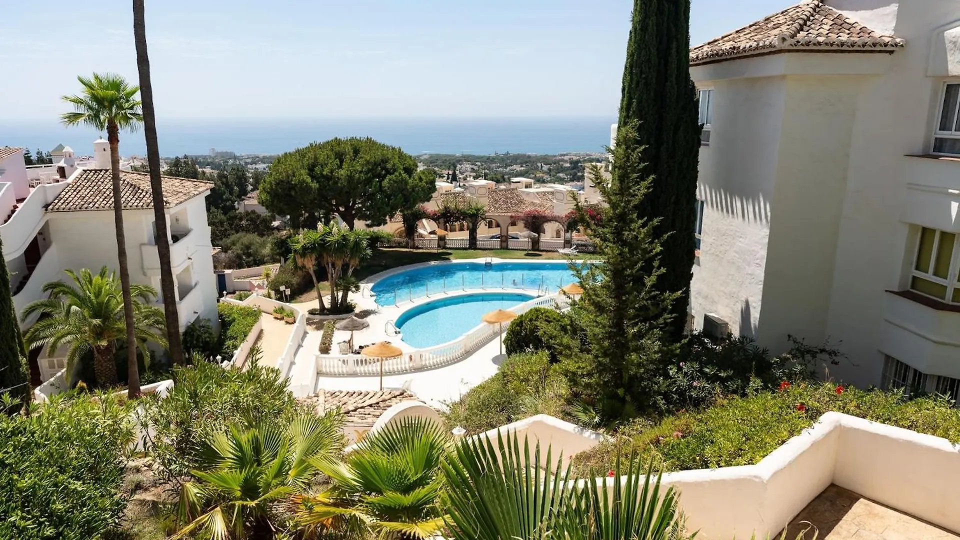 Stunning Sea View In Mijas, Walk To Restaurants And Golf Apartment Sitio de Calahonda